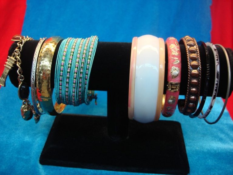 Vintage costume bracelets, lot of 10, estate find