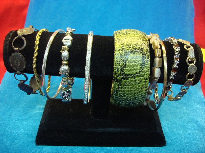 Vintage Costume Bracelet Lot of 10 - Estate Find