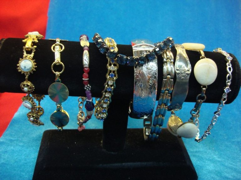 Vintage Costume Bracelets (10 pc Lot) - Estate Find