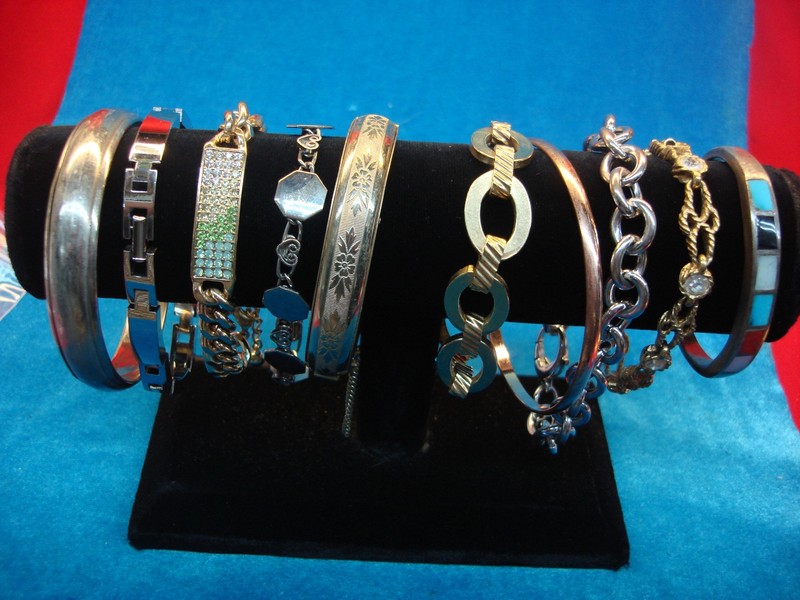 Lot of 10 Vintage Estate Bracelets
