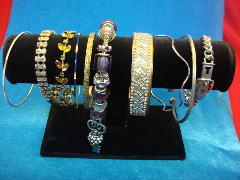 Vintage Estate Bracelet Lot of 10 - Costume Jewelry Mix #67