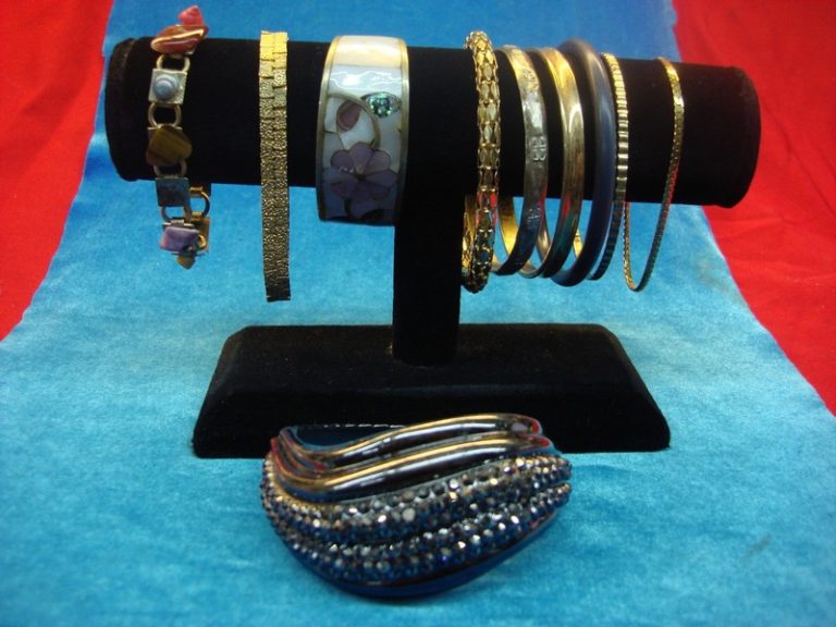 Vintage estate bracelet lot of 10 unique costume bracelets