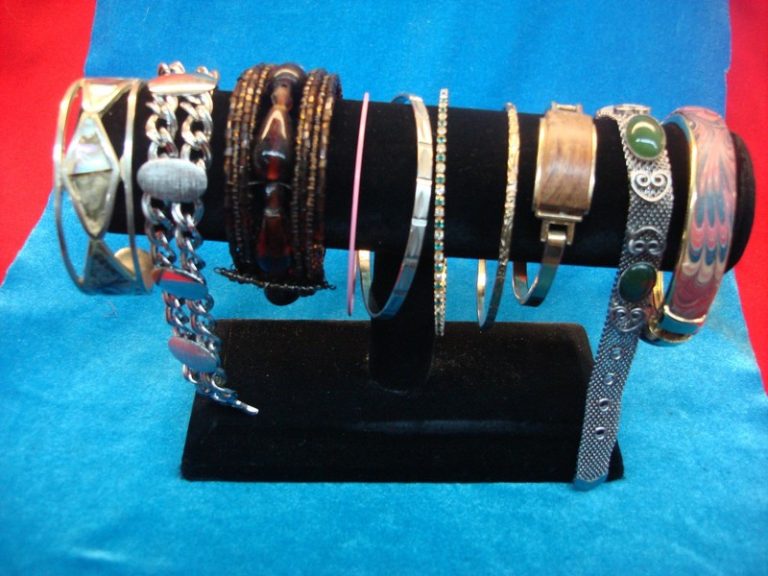 Vintage costume bracelets, lot of 10, estate find