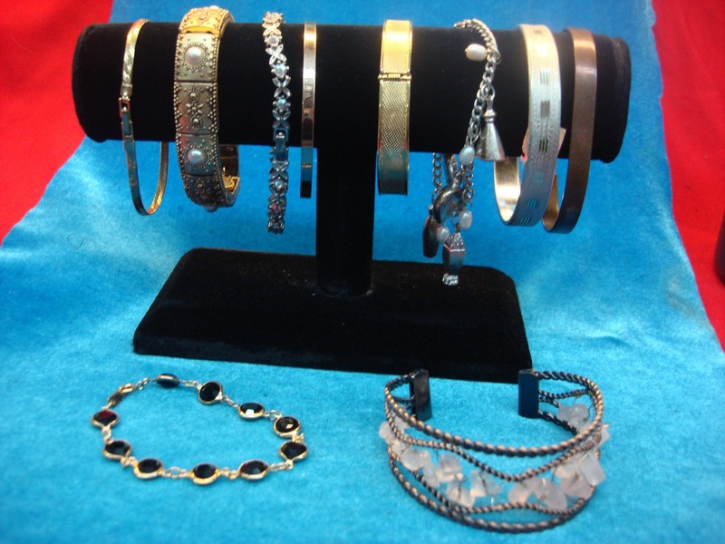 Vintage Estate Bracelet Lot of 10 - Unique Costume Jewelry