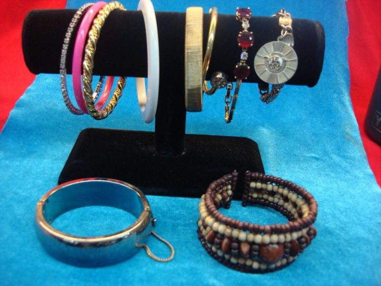 Vintage costume bracelet lot of 10, estate find