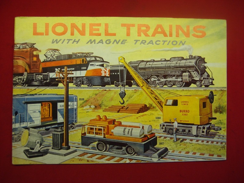 Vintage 1956 Lionel Trains Consumer Catalog