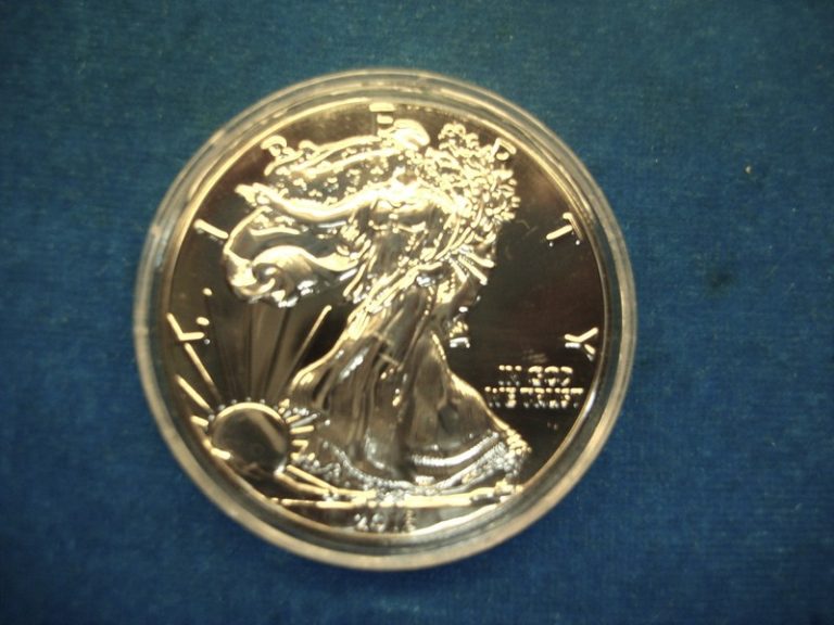 2018 American Silver Eagle with Ruthenium Accents