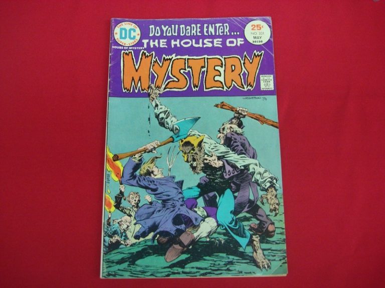 House of Mystery #231 comic book cover, DC Comics, May 1975