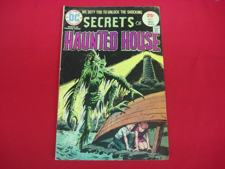 DC Super-Stars Presents Secrets of Haunted House #1 vintage comic book