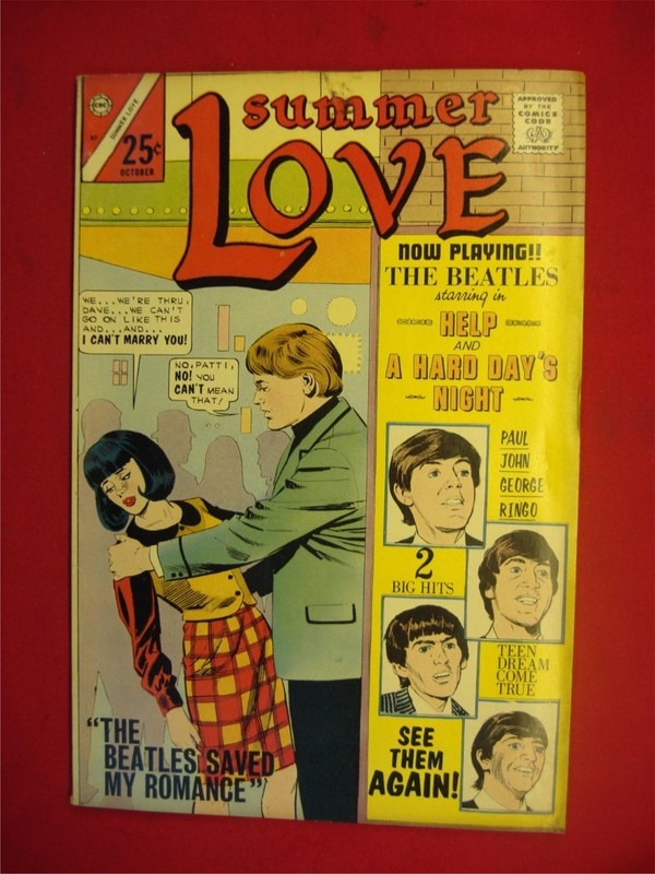 Summer Love #47 Comic (Oct 1966) - The Beatles Saved My Romance