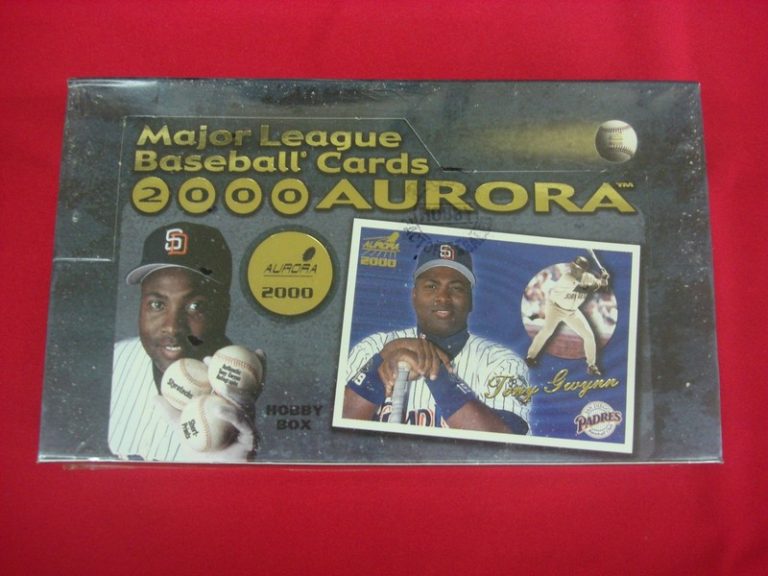 2000 Aurora Pacific Baseball Hobby Box - Factory Sealed with Tony Gwynn