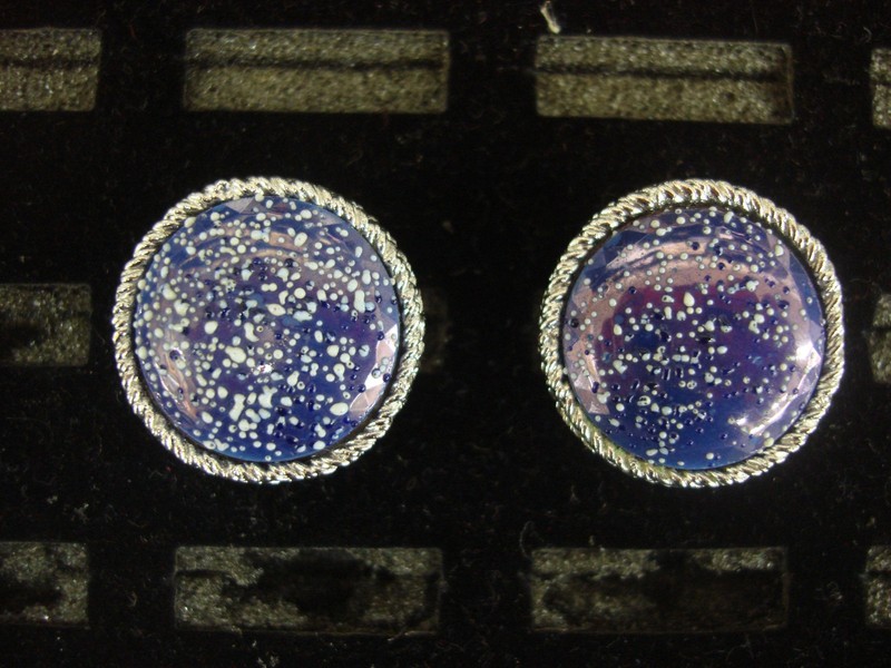 Vintage Shields silver-tone cufflinks - a unique pair from the 1930s
