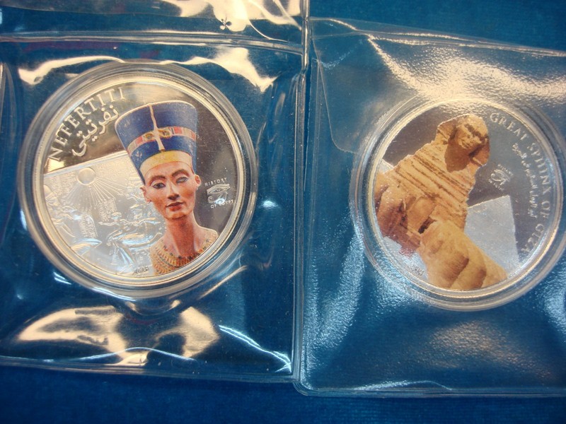 2013-2014 Cook Islands History of Egypt Proof Coins
