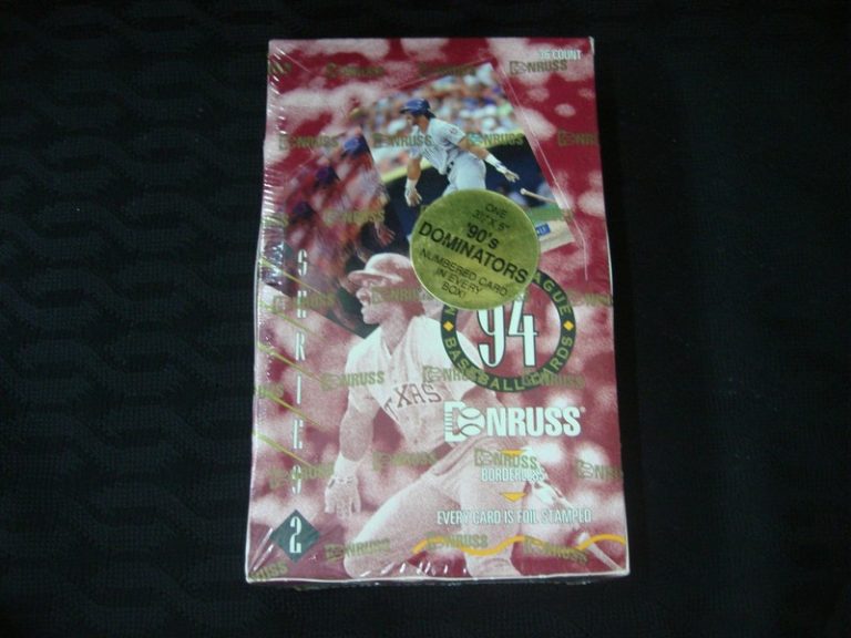 1994 Donruss Series 2 factory sealed box of baseball cards