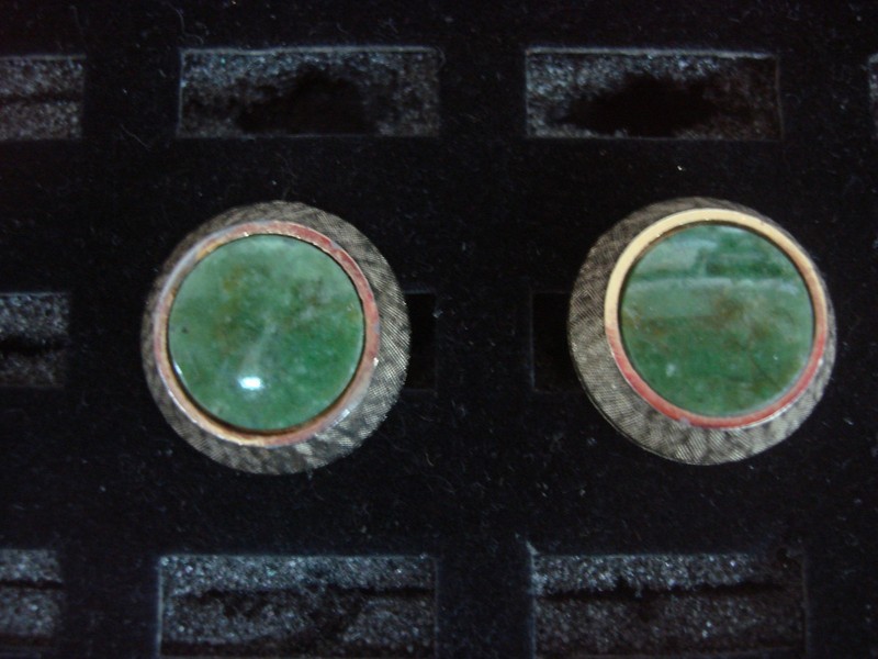 Vintage Dante gold-tone cufflinks
