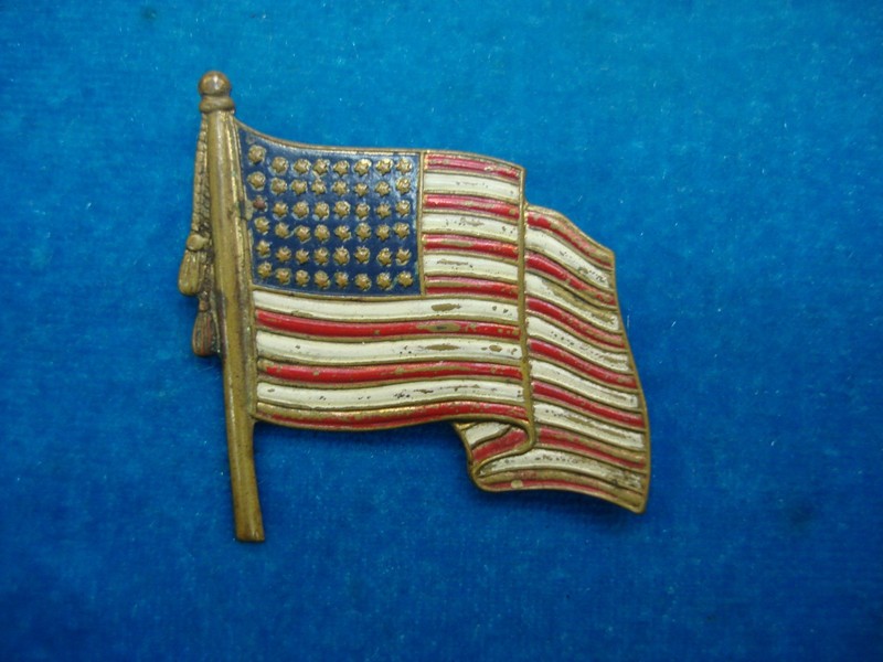 Vintage 48-Star US Flag Pin (1941-1945)