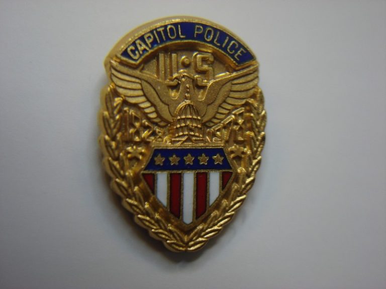 Vintage U.S. Capitol Police Lapel Pin (1828-1978)