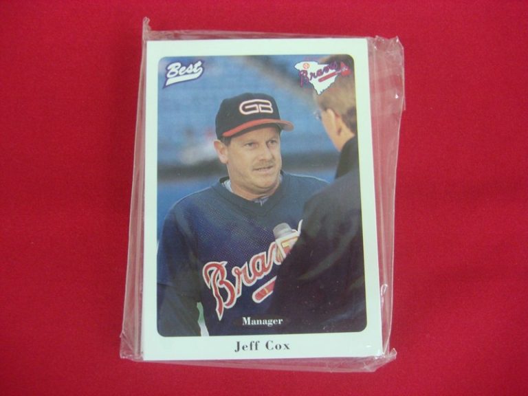 1996 Greenville Braves Best Minor League Baseball Card Set featuring Andruw Jones