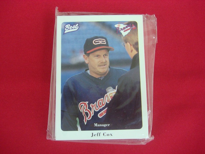 1996 Greenville Braves Best Minor League Baseball Card Set featuring Andruw Jones