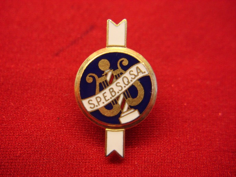 Vintage Barbershop Harmony Society Lapel Pin