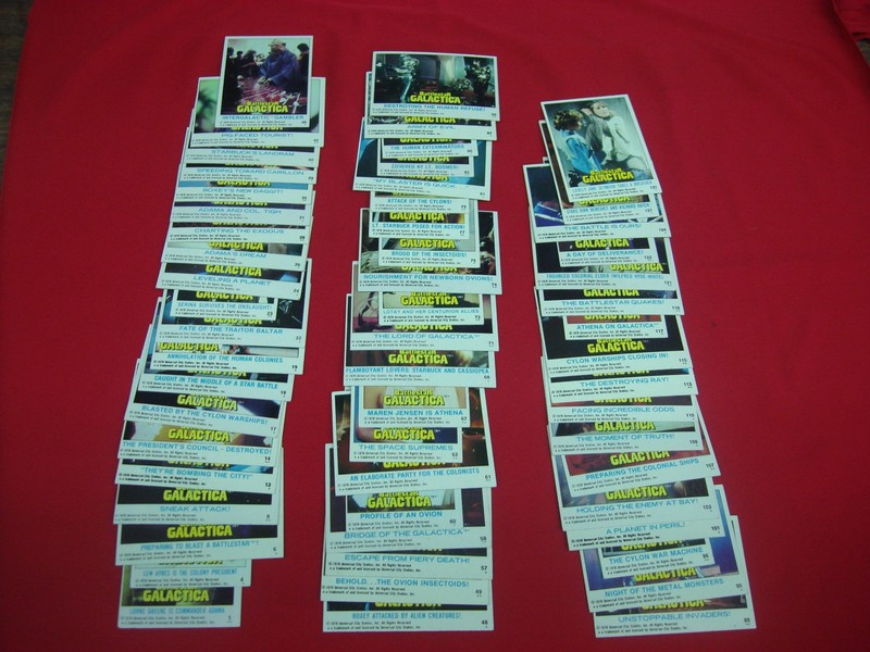 1978 Topps Battle Star Galactica trading card lot