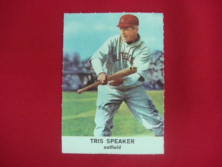 1961 Golden Press Tris Speaker Baseball Card #30