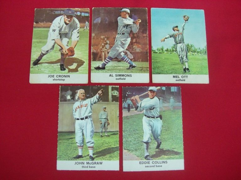 Vintage 1961 Golden Press Baseball Card Lot