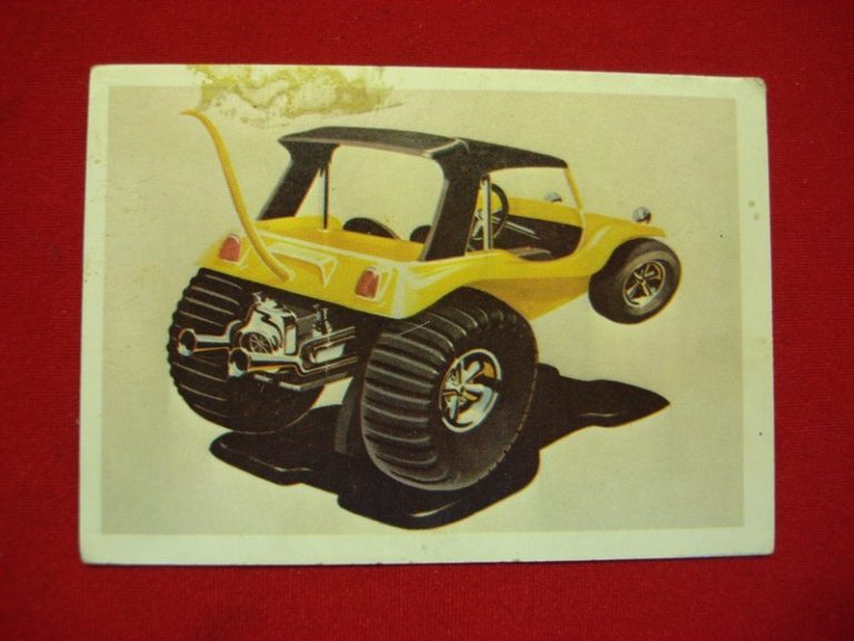 Vintage 1970 Monogram DUNE RAT Model Kit Card #6784