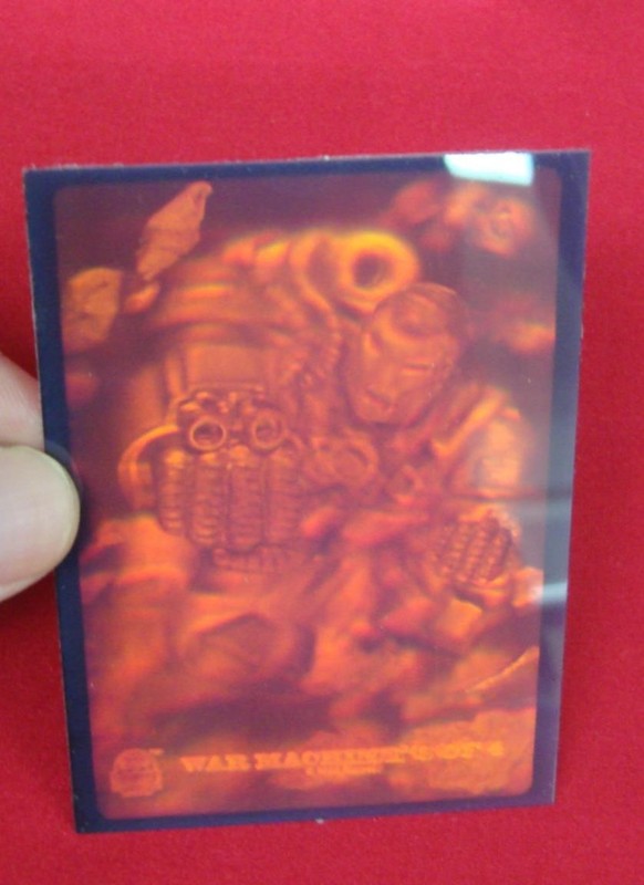 1994 Marvel War Machine trading card #3 of 4