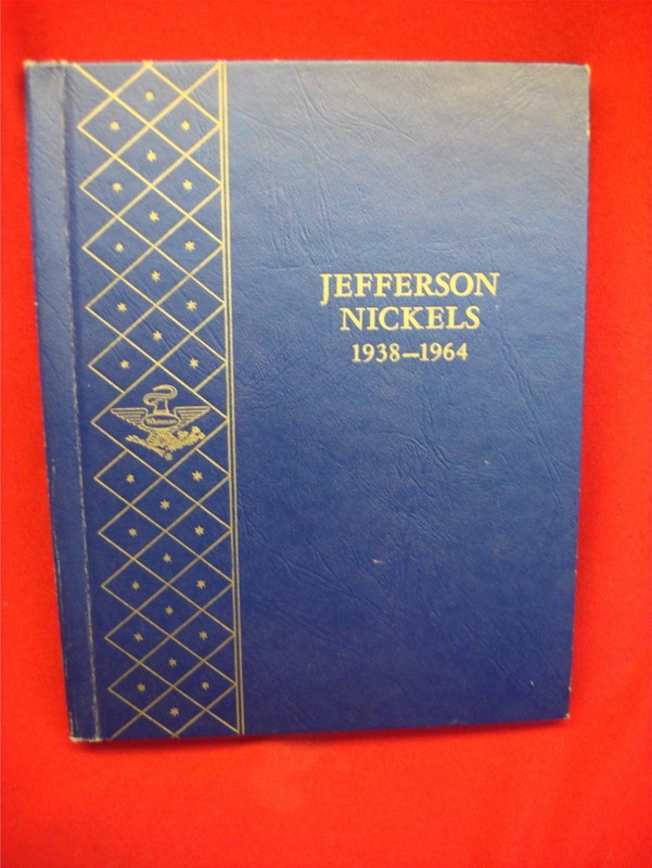 Used Whitman Classic Album #9410 for Jefferson Nickels (1938-1964)
