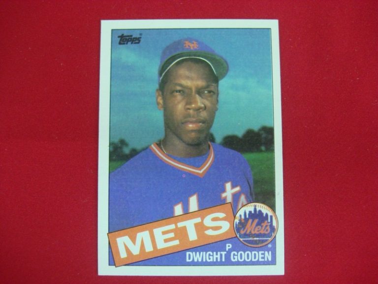 1985 Topps Dwight Gooden Rookie Card #620 RC - NY Mets