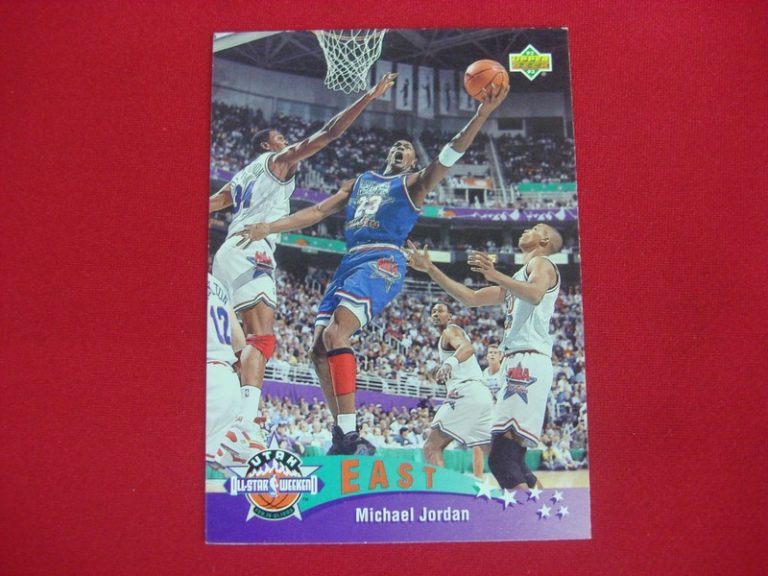 1993 Upper Deck East All-Star Michael Jordan Basketball Card #425 (Utah) - Graded Gem Mint
