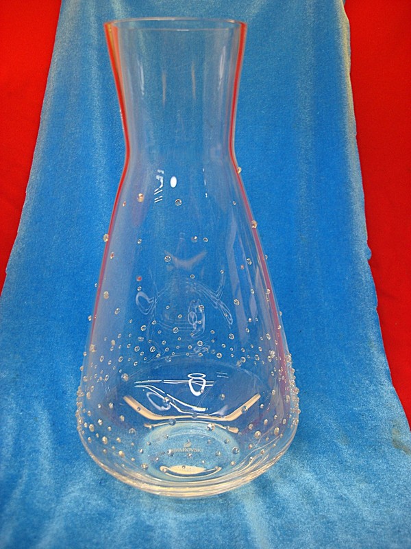 Swarovski crystal glass carafe or vase #5532004