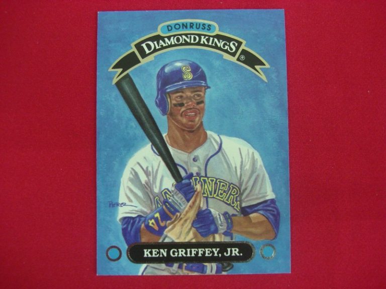 1993 Donruss Diamond Kings Ken Griffey Jr. #DK-1 Seattle Mariners Baseball Card