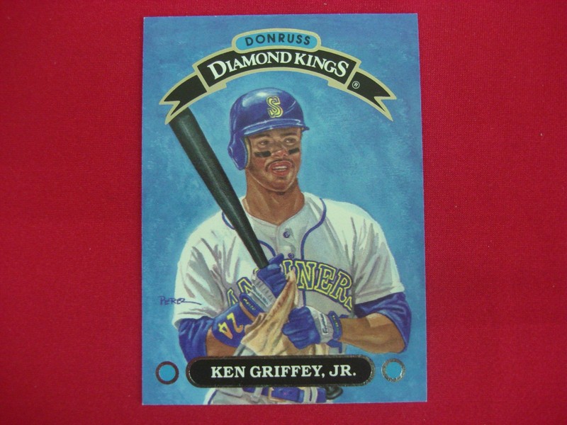 1993 Donruss Diamond Kings Ken Griffey Jr. #DK-1 Seattle Mariners Baseball Card