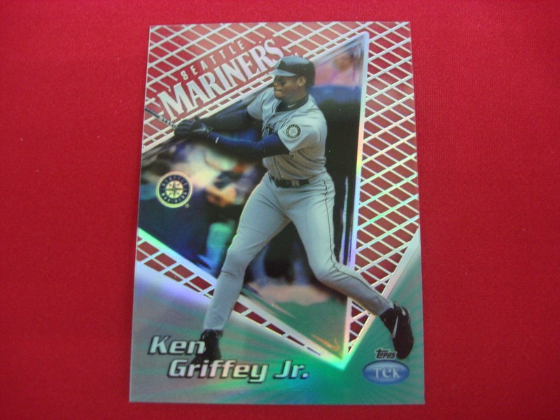 1999 Topps Tek Ken Griffey Jr. Seattle Mariners Baseball Card #5B Pattern P-04