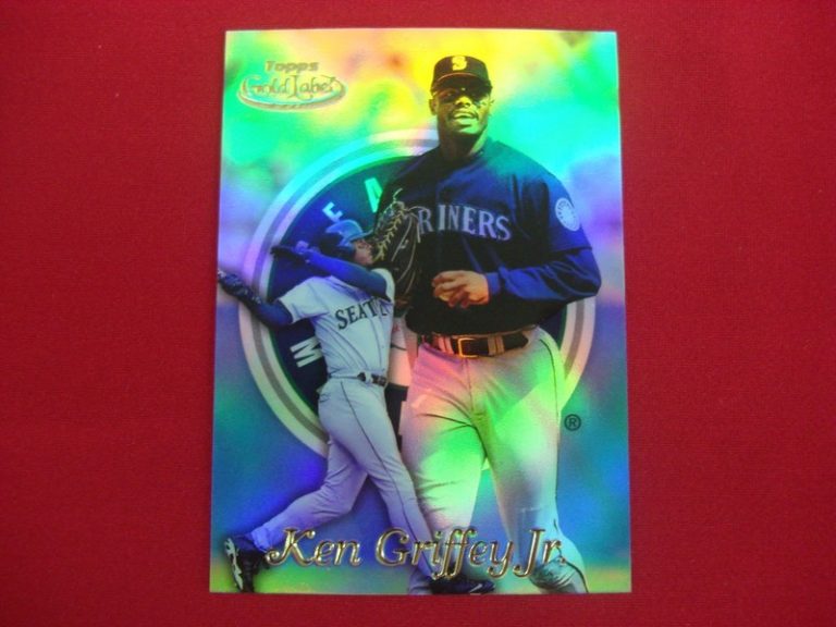 1999 Topps Gold Label Ken Griffey Jr. #100 Seattle Mariners Baseball Card
