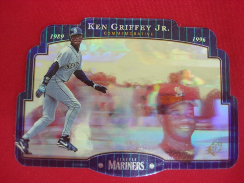 1996 Upper Deck SPx Ken Griffey Jr. Commemorative Hologram #KG1 Baseball Card