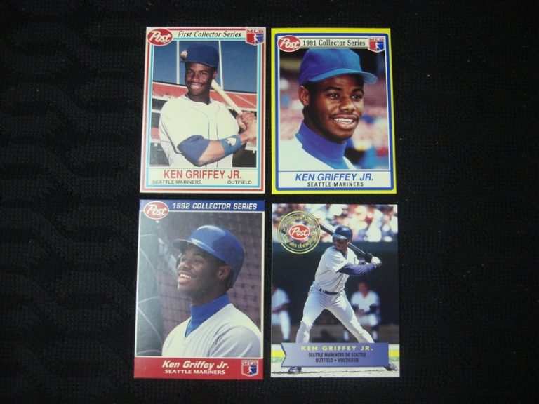 Ken Griffey Jr. baseball card lot (1990-1994)