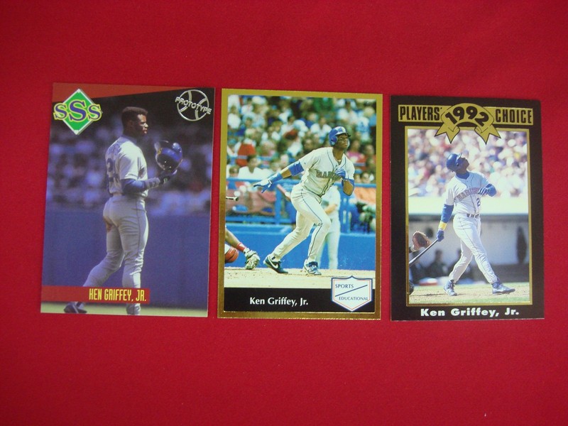 Ken Griffey Jr. 3-Card Promo Set