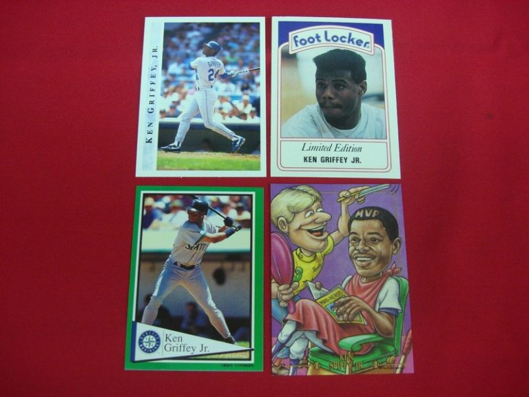 Vintage Ken Griffey Jr. Baseball Card Lot