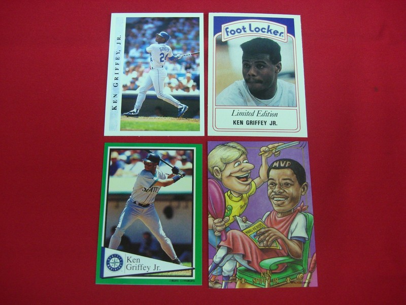 Vintage Ken Griffey Jr. Baseball Card Lot