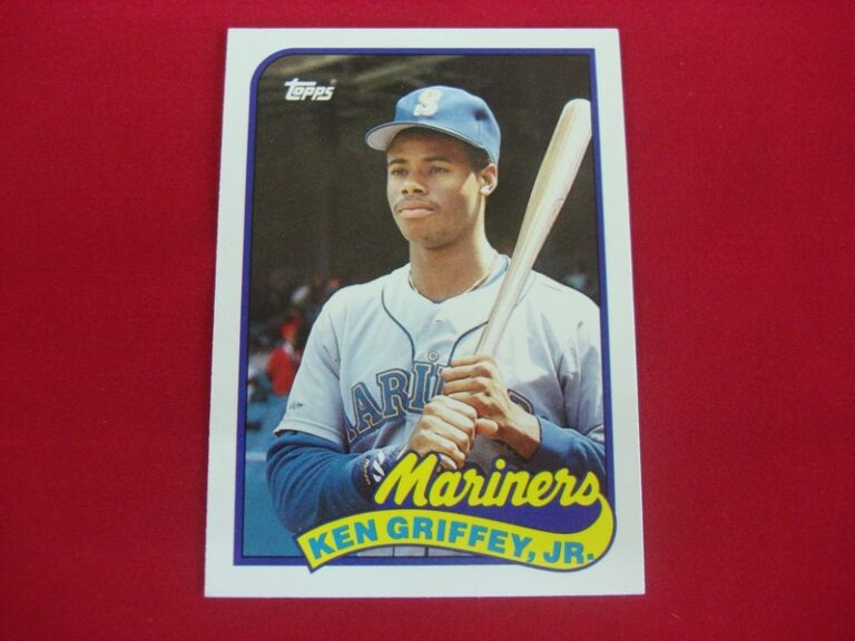 1989 Topps Traded Ken Griffey Jr Rookie Card #41T RC - Seattle Mariners