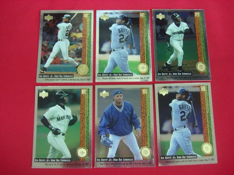 Ken Griffey Jr. 1998 Upper Deck Home Run Chronicles Card Lot