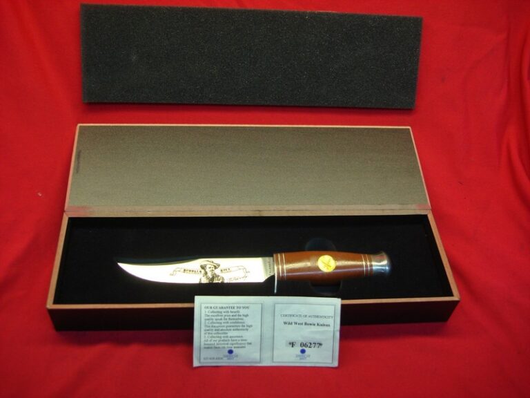 Buffalo Bill Cody Wild West Bowie Knife - Limited Edition, 2001
