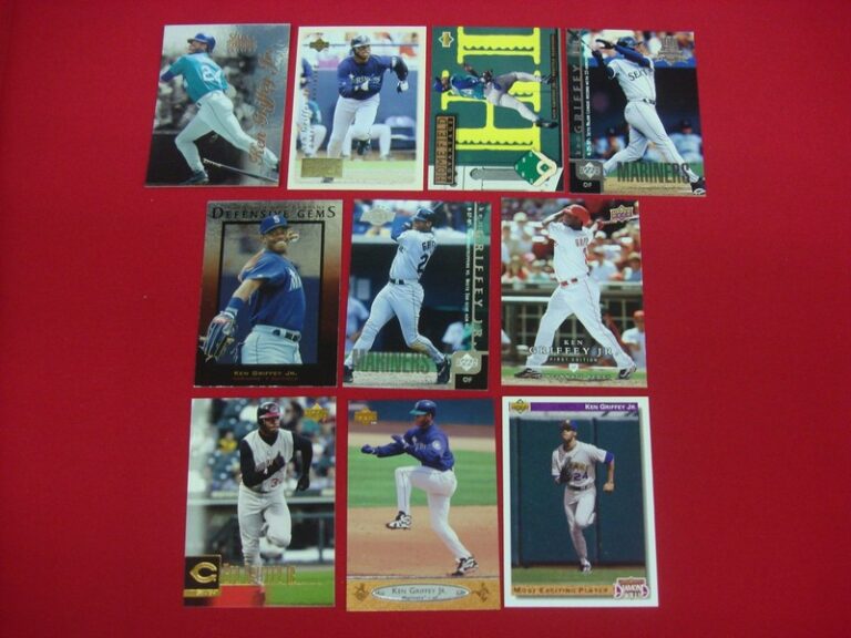 Ken Griffey Jr. Baseball Card Collection
