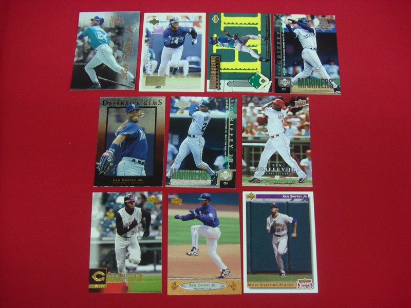Ken Griffey Jr. Baseball Card Collection