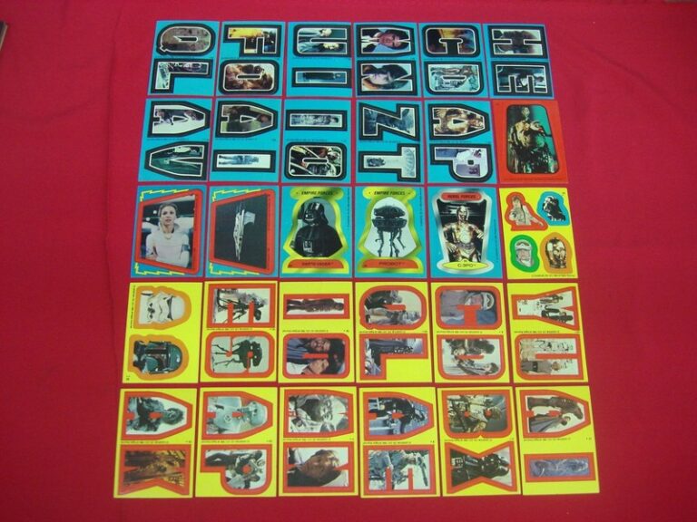 Vintage 1980 Topps Star Wars Trading Cards - Complete Set