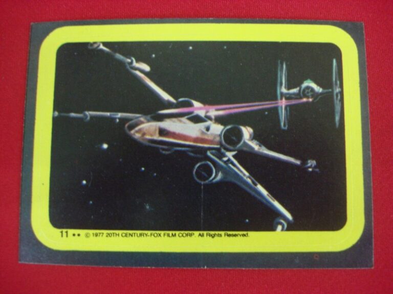 1977 Topps Star Wars trading card #11, professionally protected