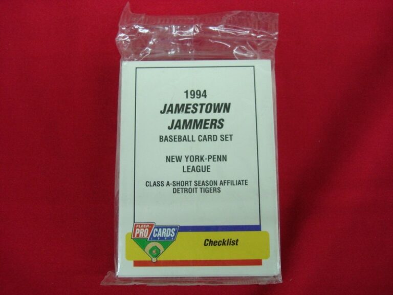 1994 Fleer ProCards Jamestown Jammers Team Set
